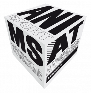 Logo AnimSat en forme de cube